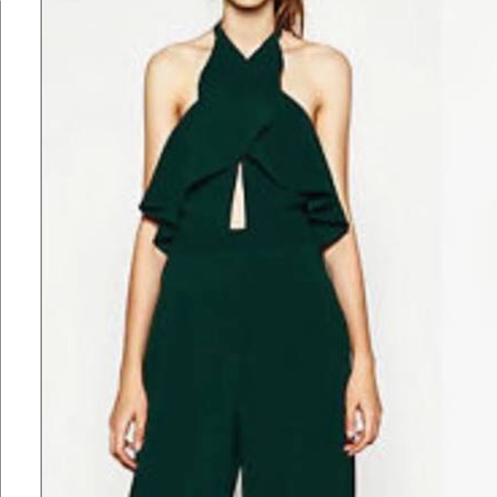 Zara backless jumpsuit